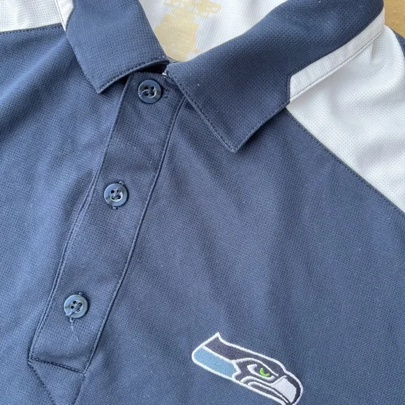 Y2K Reebok Atlanta Seahawks polo - Picture 2 of 6
